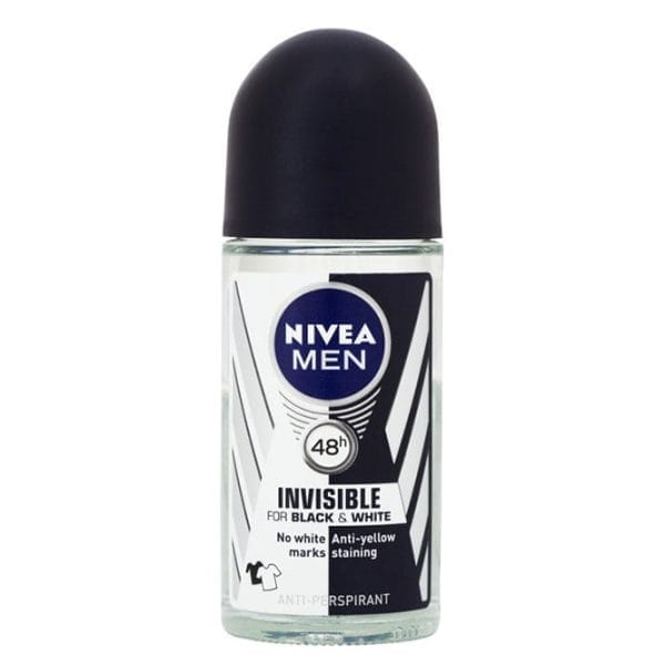 Nivea Deo roll-on Invisible Black & White For Men 50ml