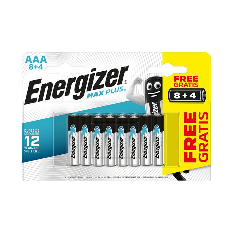 Alkaliskt batteri AAA_LR03 Energizer Max Plus