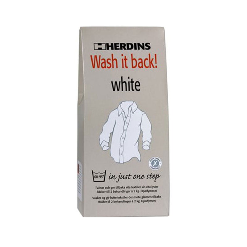 Herdins Wash it back – white