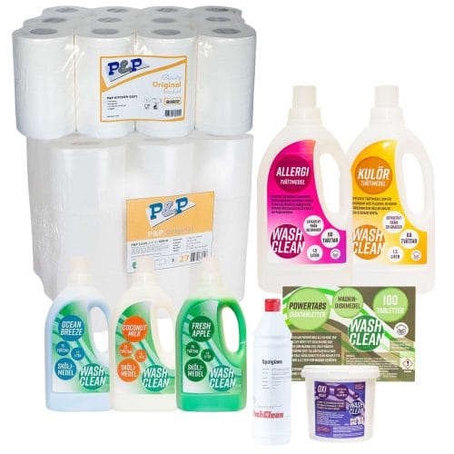 Allt-i-ett-paket Flytande tvättmedel