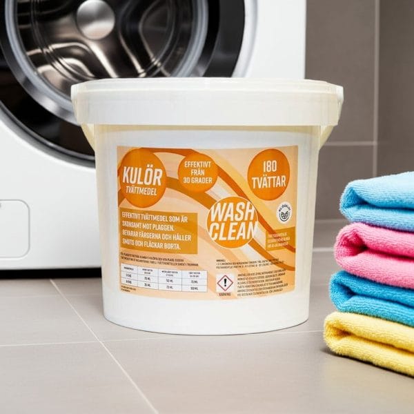 Washclean Kulörtvättmedel 180 tvättar