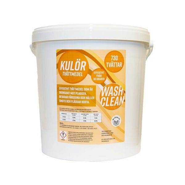 Washclean Kulörtvätt 730 tvättar