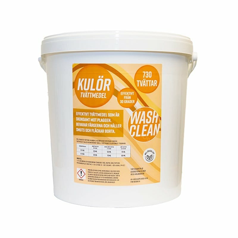 Washclean Kulörtvätt 730 tvättar