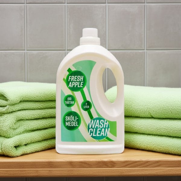 Washclean Sköljmedel Fresh Apple 2 liter