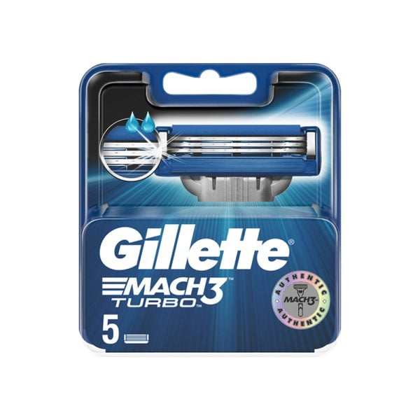 Rakblad Gillette Mach 3 Turbo 5-pack