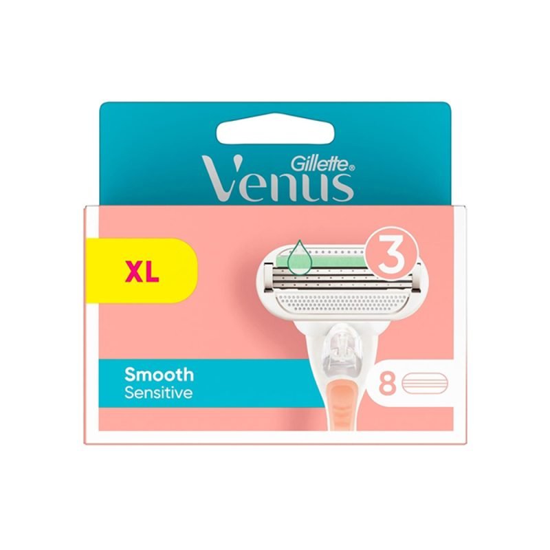 Rakblad Gillette Venus Smooth Sensitive 8-pack