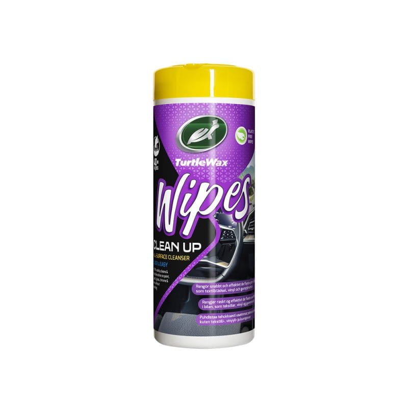 Turtle wax clean up-wipes