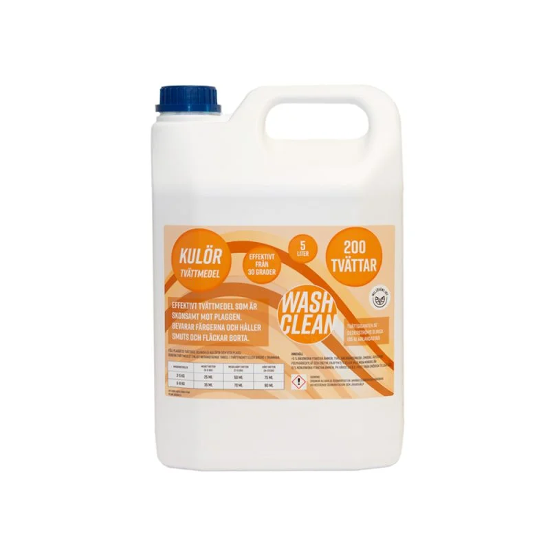 Washclean Flytande Kulörtvättmedel 5 liter
