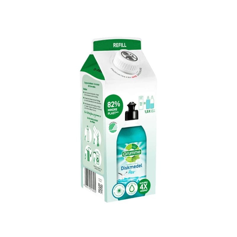 Grumme Diskmedel Refill Hav 750 ml