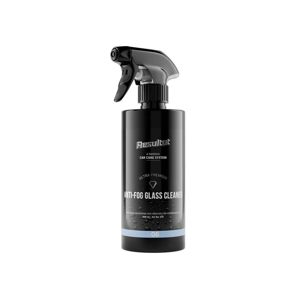 Resultat Glasrent Anti-Fog 500 ml