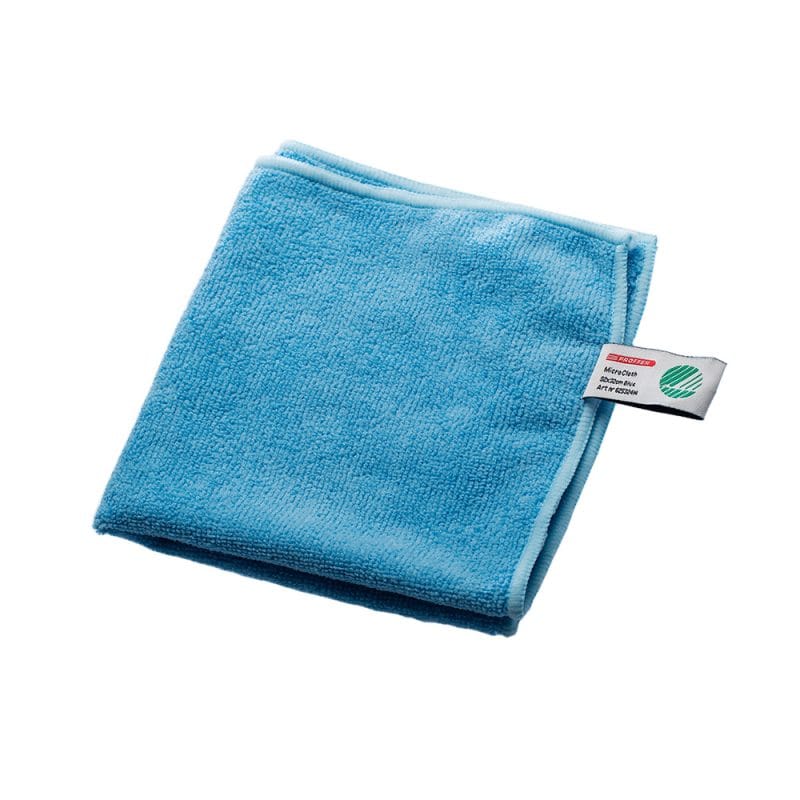 Microfiberduk Blå